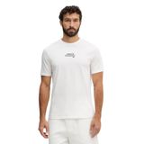 Armani Exchange Erkek One Block Up, Emboridered Logo Lettering T-Shirt (1'li Paket), beyaz (Off White), XL
