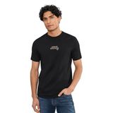Armani Exchange Erkek Pamuklu Jersey Logo Tişört, Siyah, S
