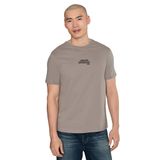 Armani Exchange Erkek Pamuklu Jersey Logo Tişört, Sürüklenmiş odun, S