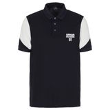 Armani Exchange Erkek Polo Tişört, mavi (deep navy), L