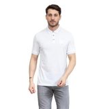 Armani Exchange Erkek Polo Yaka T-Shirt, Beyaz, S Beden