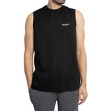 Armani Exchange Erkek Rahat Göğüs Logolu Yelek, Siyah, Siyah, L