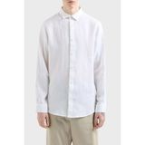 Armani Exchange Erkek Regular Fit Gömlek Yaka Uzun Kollu Beyaz Gömlek XM001221 AF14619-U0001 - 2XL
