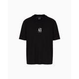 Armani Exchange Erkek Simgesi Küçük Logo Tişört, Siyah, XXL