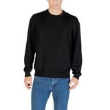Armani Exchange Erkek Uzun Kollu Temel Kazak, Siyah, L