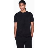 Armani Exchange Erkek Yuvarlak Yaka Logo Desenli Kısa Kollu Pamuklu Siyah T-Shirt XM003079 AF10356-UC001 - XL