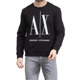 Armani Exchange FELPA Bisiklet Yaka Sweatshirt, XL, 8NZMPAZJQBZ-SYH, Siyah, erkek