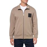 Armani Exchange Fermuarlı Yaka Koyu Bej Erkek Sweatshirt 6DZMJJ ZJ4XZ 17AC, M