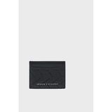 Armani Exchange Hakiki Deri Logolu Kartlık Erkek Kartlık XM000169 AF27287 UC001 - Siyah
