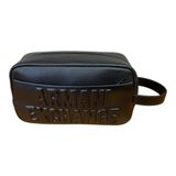 Armani Exchange Kabartmalı Logo El Çantası, Tek Ebat, XM002005 AF17211 UC001, SİYAH, Erkek