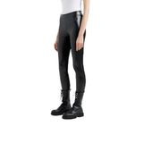 Armani Exchange Kadın Essential, Stretch PU Deri Tayt, Siyah, L