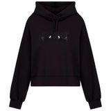 Armani Exchange Kadın Kapüşonlu Sweatshirt, Siyah, M Beden