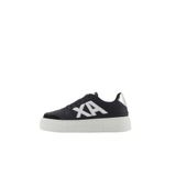 Armani Exchange Kadın Kurt, Color Contrast, Chunky Sole spor ayakkabı, Siyah Soluk, 40 EU
