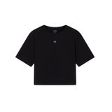Armani Exchange Kadın Salin De Giraud, Logo Lettering On Back Tişört, Siyah, M