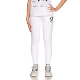 Armani Exchange Kadın Simge Proje Koşucusu Spor pantolonu,Beyaz,XS
