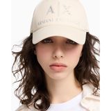 Armani Exchange Kadın suni elmas logo detayı, gündelik görünümlü beyzbol şapkası, ISO, Tek Beden