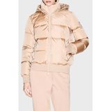 Armani Exchange Kapitoneli Regular Fit Sabit Kapüşonlu Mont Bayan Mont XW000228 AF12286 U1051 - Kum