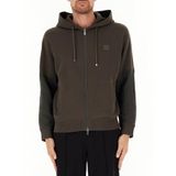 Armani Exchange Kapüşonlu Baskılı Sweatshirt, M, 5003183365, Haki, erkek