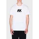 Armani Exchange Logo Baskılı Pamuklu Regular Fit Bisiklet Yaka T Shirt Erkek T Shirt XM001403 AF16432 U0009 - Beyaz