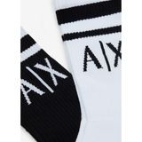 Armani Exchange Logo Crew Çorap Kış Aksesuar Seti erkek