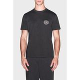 Armani Exchange Logolu % 100 Pamuk Bisiklet Yaka T Shirt Erkek T Shirt XM003078 AF10361 U8128 - 2XL - Kahve