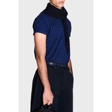 Armani Exchange Logolu % 100 Pamuk Bisiklet Yaka T Shirt Erkek T Shirt XM003079 AF10356 MB036 - Mavi - Siyah