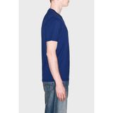 Armani Exchange Logolu % 100 Pamuk Slim Fit Bisiklet Yaka T Shirt Erkek T Shirt XM003094 AF21323 UB095 - XL - Mavi