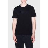 Armani Exchange Logolu % 100 Pamuk Slim Fit Bisiklet Yaka T Shirt Erkek T Shirt XM003094 AF21323 UC001 - XL - Siyah