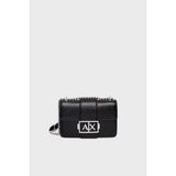 Armani Exchange Logolu Ayarlanabilir Zincir Askılı Çanta Bayan Çanta XW000071 AF11898 UC001 - Siyah