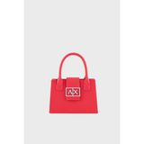 Armani Exchange Logolu Çıkarılabilir Askılı Çanta Bayan Çanta XW000306 AF12039 U4236 - Kırmızı