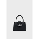 Armani Exchange Logolu Çıkarılabilir Askılı Çanta Bayan Çanta XW000306 AF12039 UC001 - Siyah