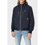 Armani Exchange Logolu Gizli Kapüşonlu Regular Fit Mont Erkek Mont 8NZB60 ZN97Z 1583 - Lacivert - 2XL