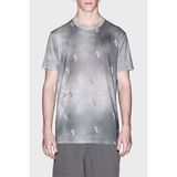 Armani Exchange Logolu Pamuklu Regular Fit Bisiklet Yaka T Shirt Erkek T Shirt XM001900 AF10356 F8050 - Koyu Gri - XL