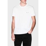 Armani Exchange Logolu Pamuklu Regular Fit Bisiklet Yaka T Shirt Erkek T Shirt XM002178 AF12308 U0009 - Beyaz - XL