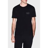 Armani Exchange Logolu Pamuklu Regular Fit Bisiklet Yaka T Shirt Erkek T Shirt XM002178 AF12308 UC001 - Siyah - XL