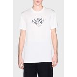 Armani Exchange Logolu Pamuklu Regular Fit Bisiklet Yaka T Shirt Erkek T Shirt XM002782 AF10356 U0009 - Beyaz - 2XL