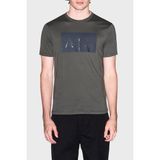 Armani Exchange Logolu Pamuklu Slim Fit Bisiklet Yaka T Shirt Erkek T Shirt 8nztck Z8H4Z M8317 - Haki