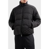 Armani Exchange Logolu Regular Fit Dik Yaka Mont Erkek Mont 6dzbl2 ZN5GZ 1200 - Siyah
