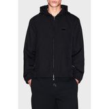 Armani Exchange Logolu Regular Fit Su ve Rüzgar Geçirmez Ceket Erkek Ceket XM001102 AF16672 UC001 - Siyah