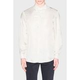 Armani Exchange Logolu Regular Fit Uzun Kollu Gömlek Erkek Gömlek XM002280 AF13235 F1172 - Bej - XL