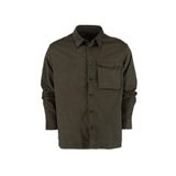 Armani Exchange Loose Fit Düz Gömlek, L, 5003183362, Haki, Erkek