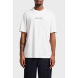 Armani Exchange Ön ve Arka Logo Baskılı Pamuklu Regular Fit T Shirt Erkek T Shirt XM000588 AF12308 U0009 - Beyaz - 2XL