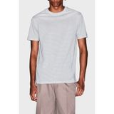 Armani Exchange Pamuk Regular Fit Logolu Bisiklet Yaka T Shirt Erkek T Shirt XM002511 AF10356 F1168 - Gri