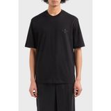 Armani Exchange Pamuk Regular Fit Logolu T Shirt Erkek T Shirt XM000763 AF12308 UC001 - Siyah