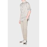 Armani Exchange Pamuklu Harf Logolu Regular Fit Gömlek Erkek Gömlek XM001942 AF19194 F1165 - Bej - S