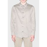 Armani Exchange Pamuklu Harf Logolu Regular Fit Gömlek Erkek Gömlek XM001942 AF19194 F1165 - Bej