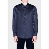 Armani Exchange Pamuklu Harf Logolu Regular Fit Gömlek Erkek Gömlek XM001942 AF19194 FB436 - Lacivert - S