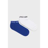 Armani Exchange Pamuklu Logolu 2 Pack Çorap Erkek Çorap 956013 CC406 MB578 - L - XL - Mavi - Siyah