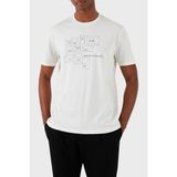 Armani Exchange Pamuklu Regular Fit Bisiklet Yaka T Shirt Erkek T Shirt 3dztaf ZJA5Z 1116 - Beyaz - 2XL