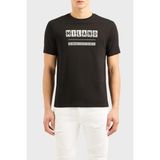 Armani Exchange Pamuklu Regular Fit Bisiklet Yaka T Shirt Erkek T Shirt 3dzthe ZJH4Z 72AB - Siyah